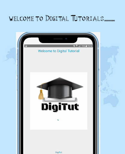 Android application DigiTut screenshort