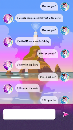 Talking Unicorn - Virtual Chat Screen 2