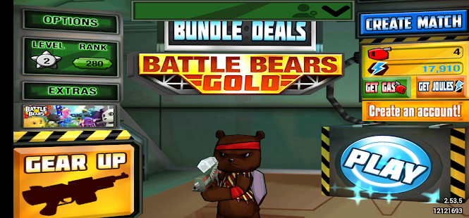 Battle Bears Gold Screenshot