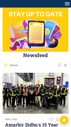 Android application EVL Connect screenshort