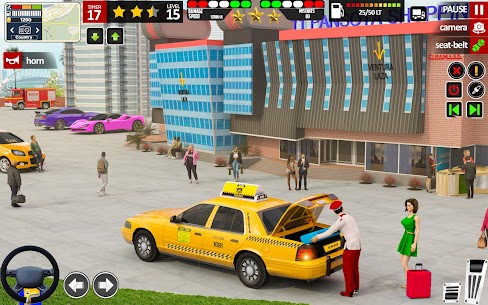 City Taxi Driving: Car Game 8