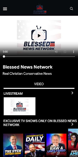 Android application Blessed News Network screenshort