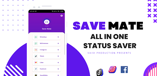 Android application Save Mate - All In One screenshort