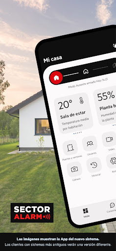 Vista previa de la aplicación
