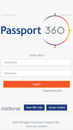 Passport 360 Screen 2