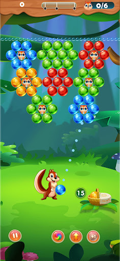 Bubble shooter squirrel pop 2 Screen 3