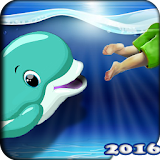 Hungry dolphin icon