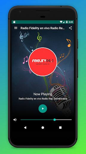 Android application Fidelity 95.7 Puerto Rico FM screenshort