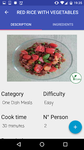 My Family Recipes Screen 3
