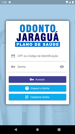 Android application Odonto Jaraguá screenshort