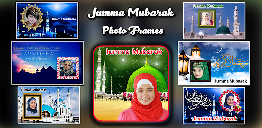 Android application Jumma Mubarak Photo Frames screenshort