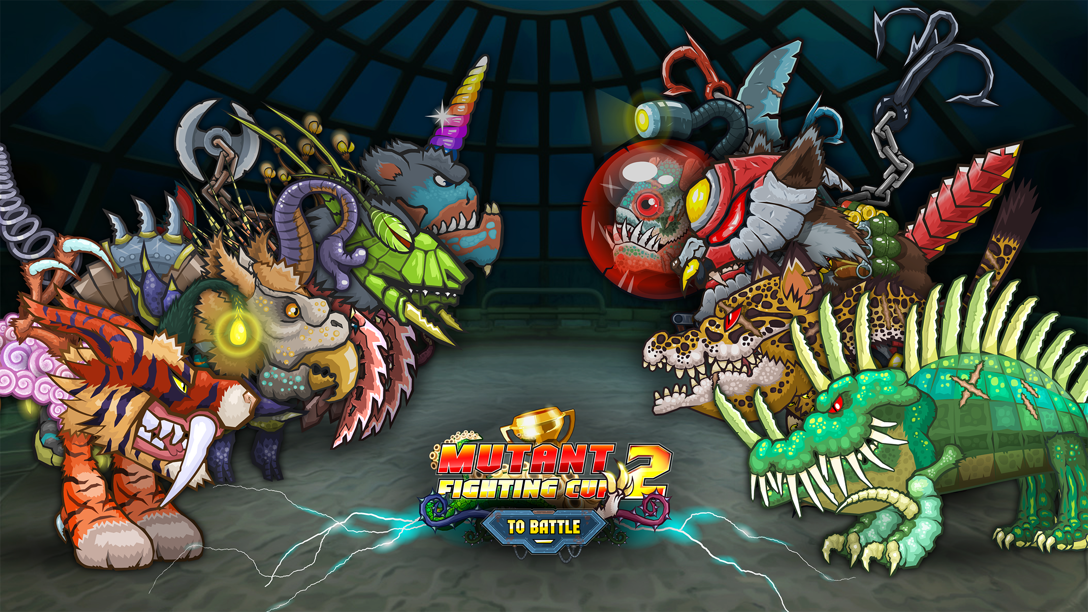 Mutant Fighting Cup 2 MOD APK (Unlimited Money)