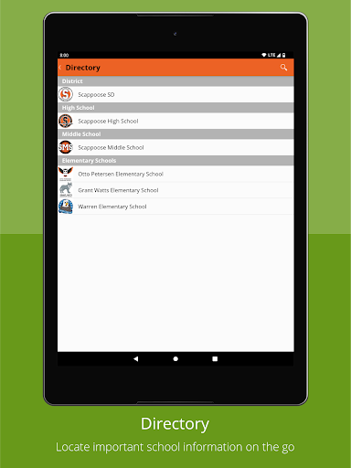 Scappoose School District Screen 2