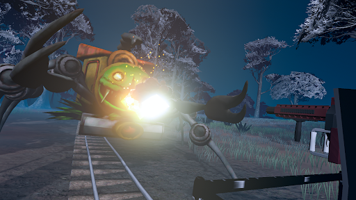 Android application Horror Monster Train Escape 3D screenshort
