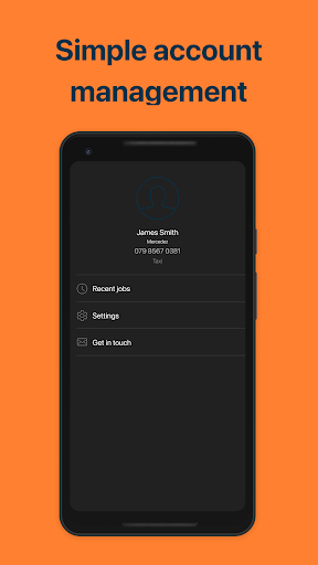 Taxi-Now Driver App Screen 3