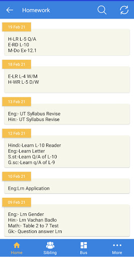 Parents App Screen 3