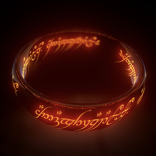Android application Magic One Ring Live Wallpaper screenshort