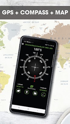 Digital Compass for Androidのおすすめ画像1