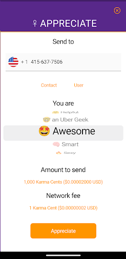 Karma Coin Screen 3