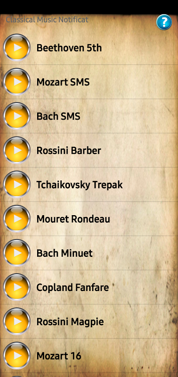 Classical Music Notifications - 6.6 - (Android)