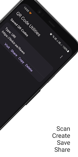 QR Code Utilities Screen 2