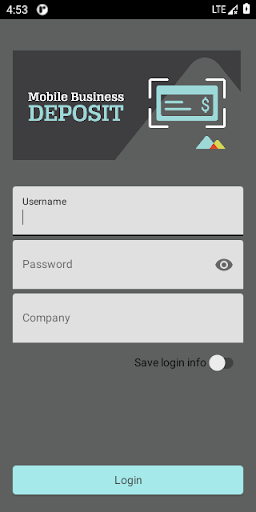 Android application Mobile Business Deposit screenshort