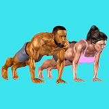 3D Push Ups Home Workout icon