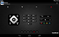 screenshot of Remote for Philips TV