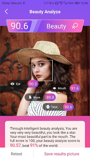 Face Analysis Test - Beauty&Sk Screen 2