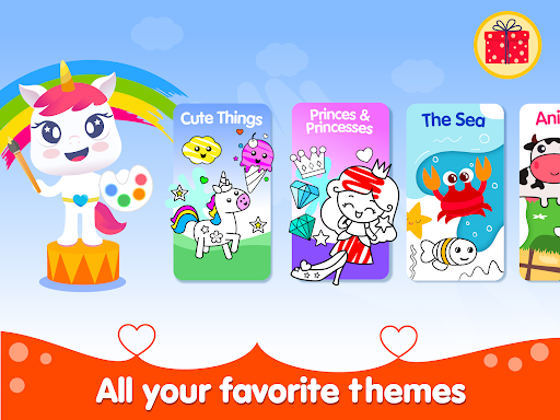 Coloring & Drawing for Girls screenshot 9