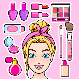 تصویر نماد Doll Makeup Games for Girls