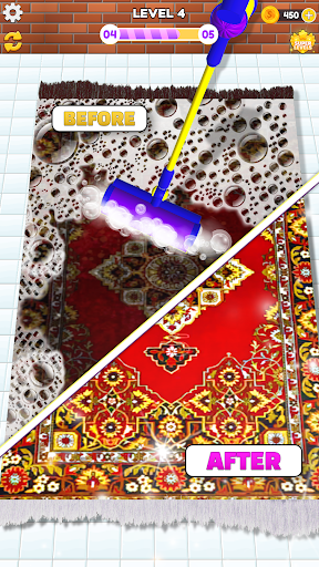 Relaxing ASMR Carpet Cleaning Screen 2