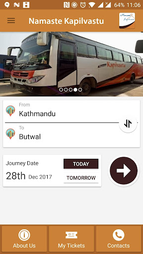 Android application Namaste Kapilvastu screenshort