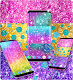 screenshot of Colorful glitter wallpapers