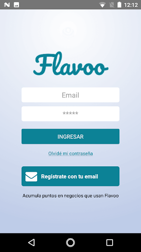 Android application Flavoo screenshort