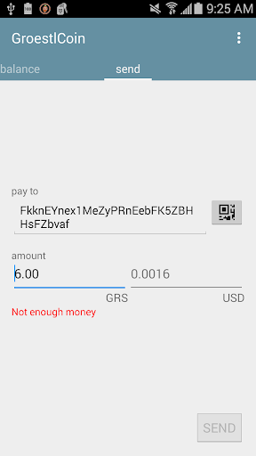 Groestlcoinomi Screen 3