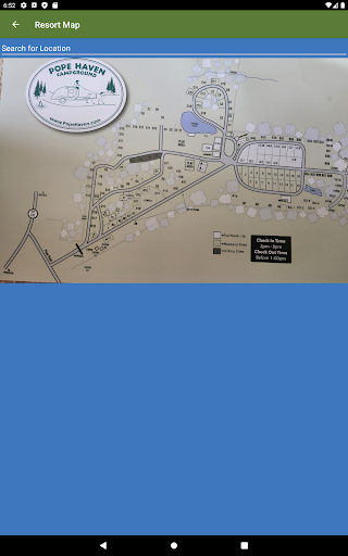 Screenshot of Pope Haven Campground