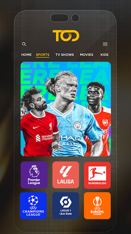 TOD - Watch Football & Movies - 4.1.0 - (Android)
