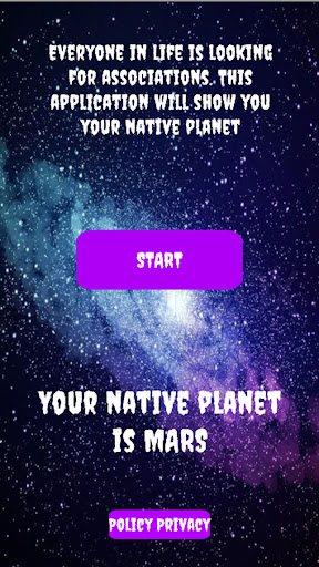 Your native planet