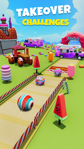 Candy Ball Run - Rolling Games Mod UNLOCK ALL