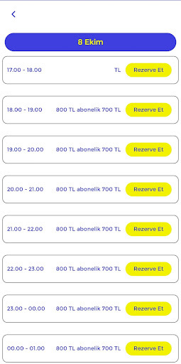 Yönder Halı Saha ekran görüntüsü