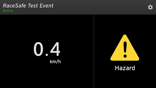 RaceSafe Screen 2