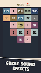 2048 Merge Numbers