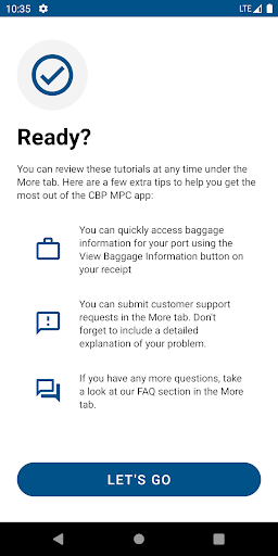 Mobile Passport Control screenshot