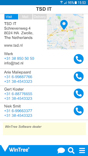 Android application WinTree App screenshort