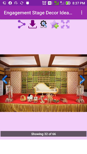 Engagement Stage Decor Idea Screen 2
