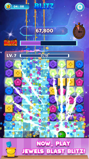 Android application Jewels Blast Blitz screenshort