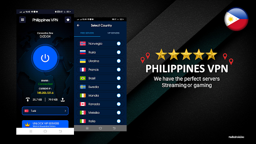 Philippines VPN - Secure Proxy  screenshots 1
