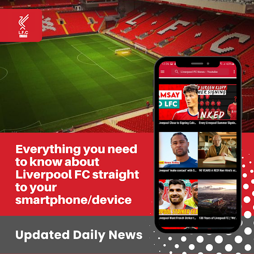 Android application Reds Zone: Liverpool FC News screenshort