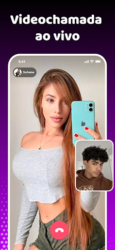 Visualização do aplicativo